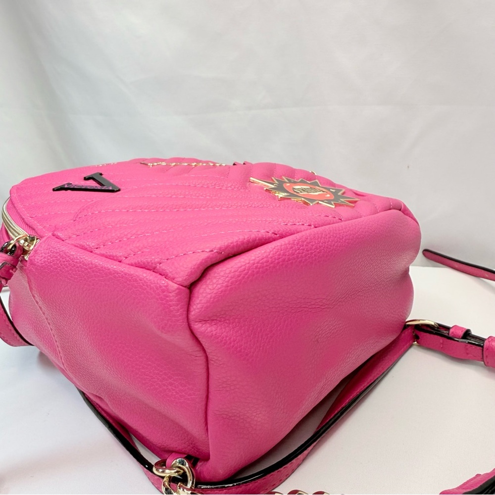 Victoria's Secret Vibrant Pink Quilted Backpack NWOT - Picture 11 of 16